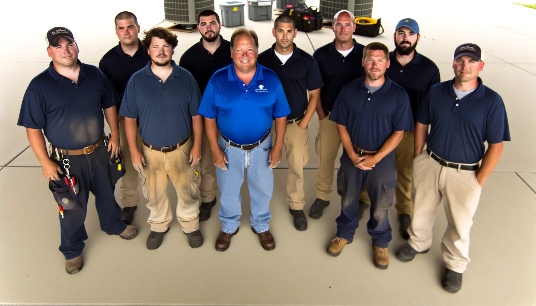The CoolForce Heating and Air Conditioning Team